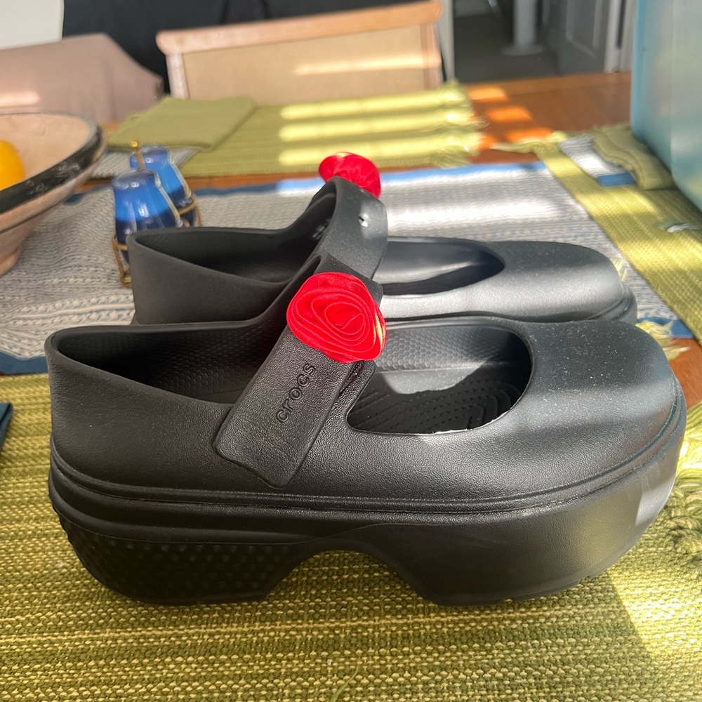 Croc Mary Jane’s!!!!